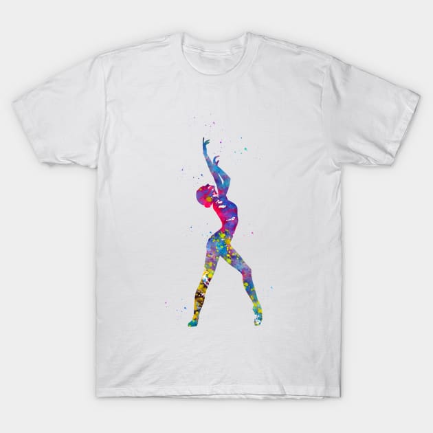 Ballet dancer T-Shirt by erzebeth